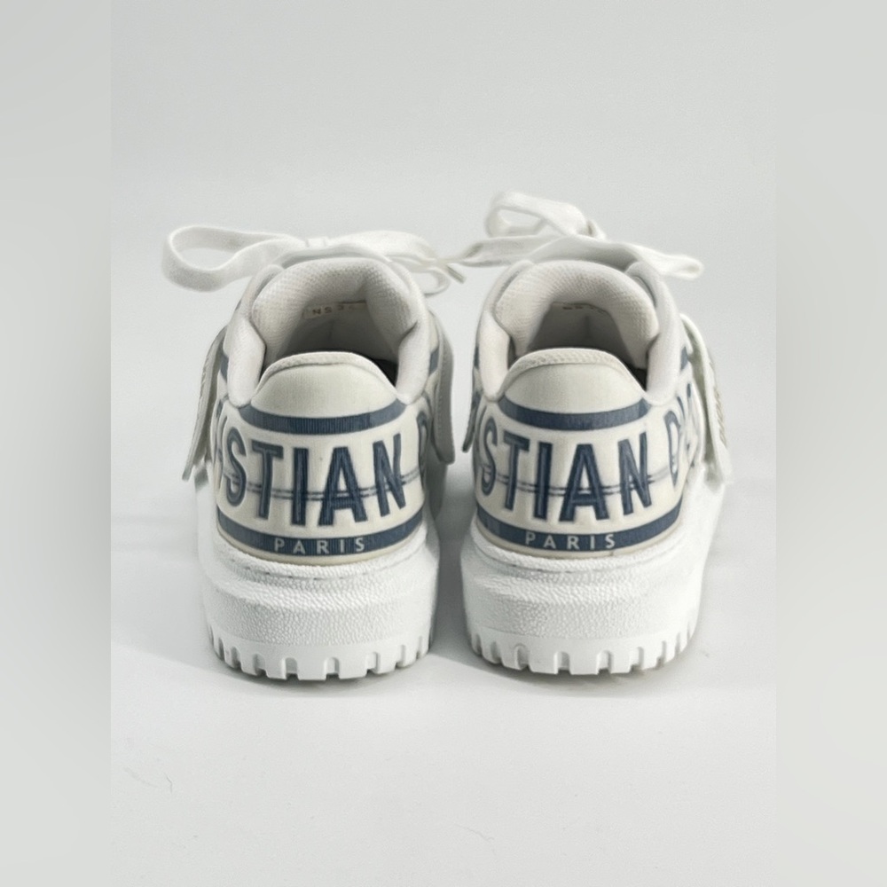 Christian Dior ID Sneaker White And Blue Technical Fabric Size EU34 - Picture 6 of 12